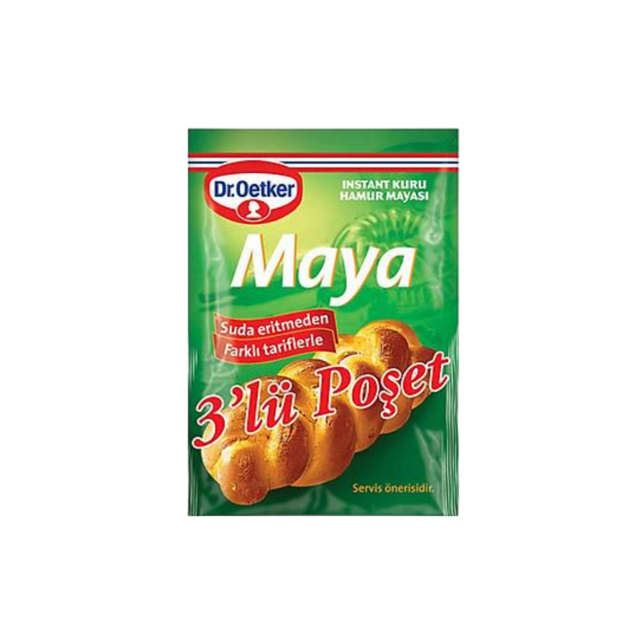Dr. Oetker Toz Maya Intense Kuru Hamur Mayası 5 Li 30 Adet